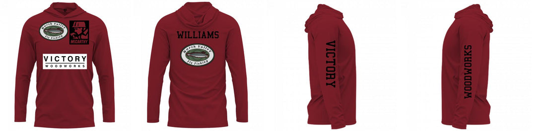 Custom Hooded UPF Shirt
