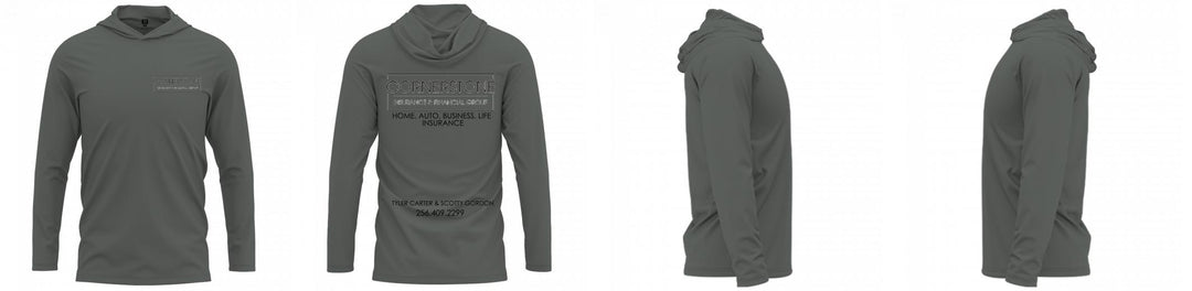 Custom Hooded UPF Shirt