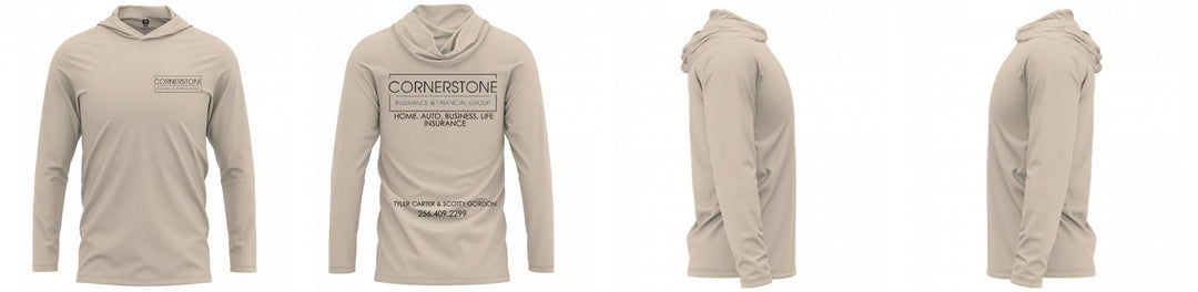 Custom Hooded UPF Shirt