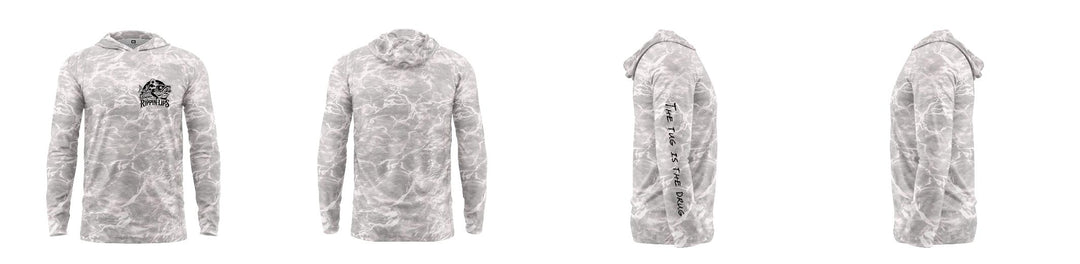 Custom Mossy Oak UPF Hooded Shirt