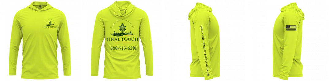 Custom Hooded UPF Shirt