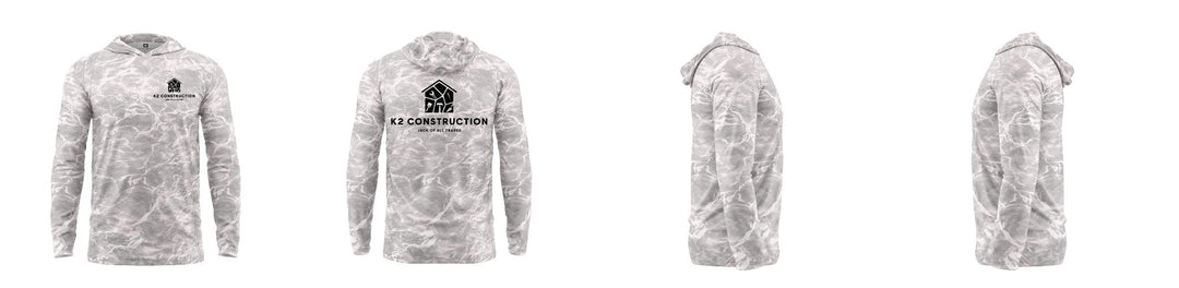 Custom Mossy Oak UPF Hooded Shirt