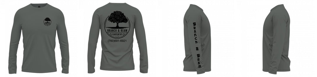 Custom UPF Shirt Long Sleeve