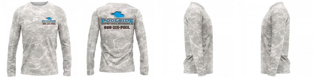 Custom Mossy Oak UPF Shirt Long Sleeve