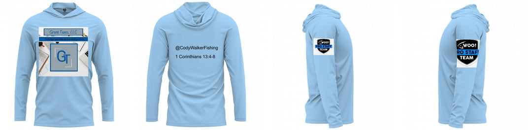 Custom Hooded UPF Shirt