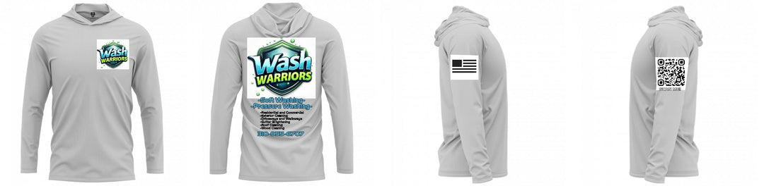 Custom Hooded UPF Shirt