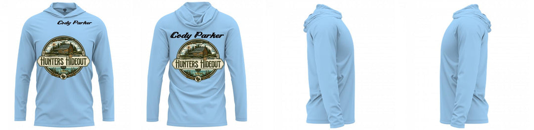 Custom Hooded UPF Shirt