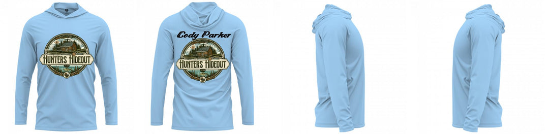 Custom Hooded UPF Shirt