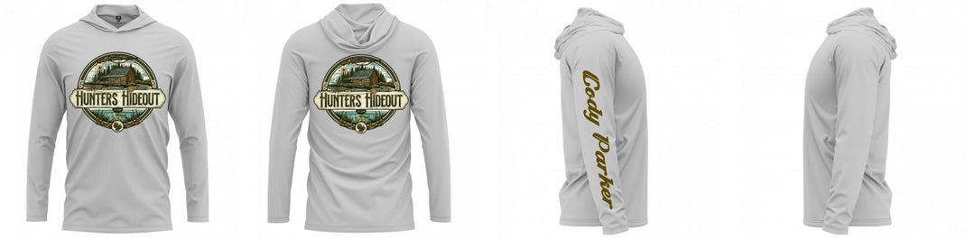 Custom Hooded UPF Shirt