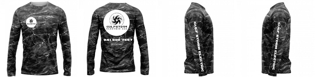 Custom Mossy Oak UPF Shirt Long Sleeve