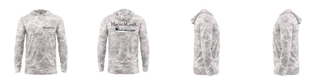 Custom Mossy Oak UPF Hooded Shirt