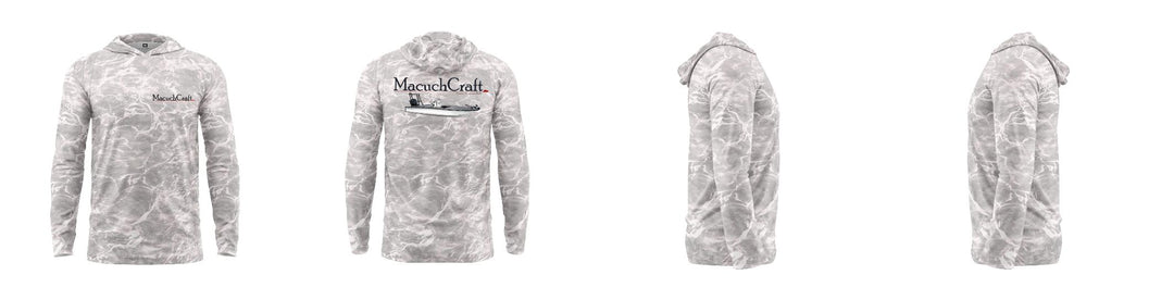 Custom Mossy Oak UPF Hooded Shirt