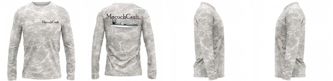 Custom Mossy Oak UPF Shirt Long Sleeve