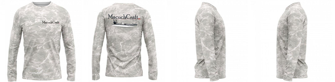 Custom Mossy Oak UPF Shirt Long Sleeve
