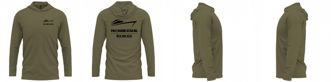 Custom Hooded UPF Shirt