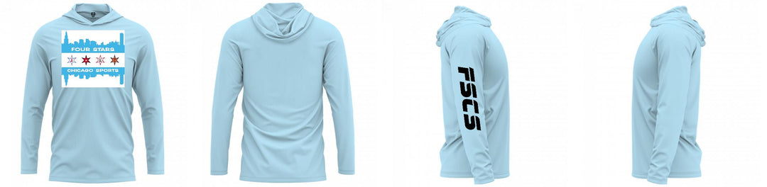 Custom Hooded UPF Shirt