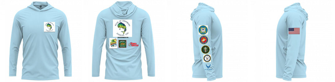 Custom Hooded UPF Shirt