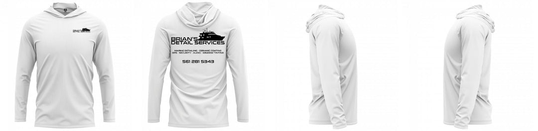 Custom Hooded UPF Shirt