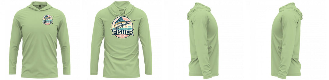 Custom Hooded UPF Shirt