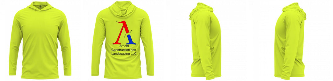 Custom Hooded UPF Shirt