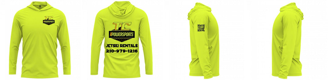 Custom Hooded UPF Shirt
