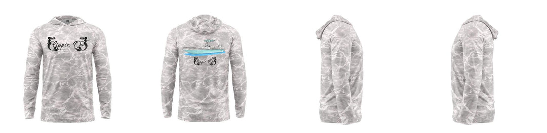 Custom Mossy Oak UPF Hooded Shirt