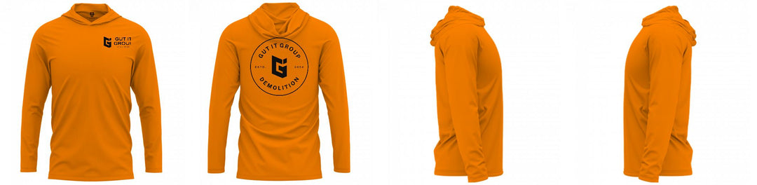 Custom Hooded UPF Shirt