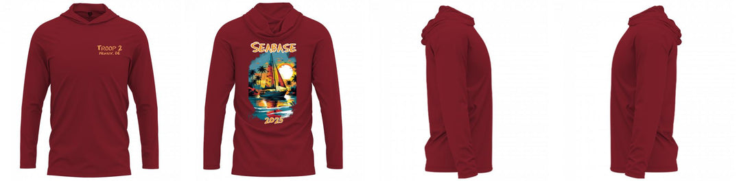Custom Hooded UPF Shirt