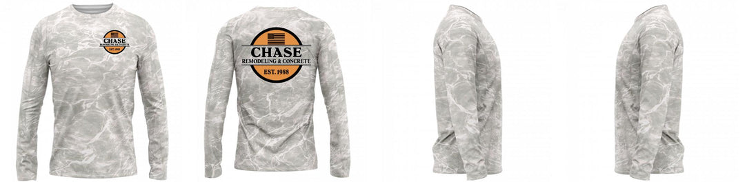 Custom Mossy Oak UPF Shirt Long Sleeve