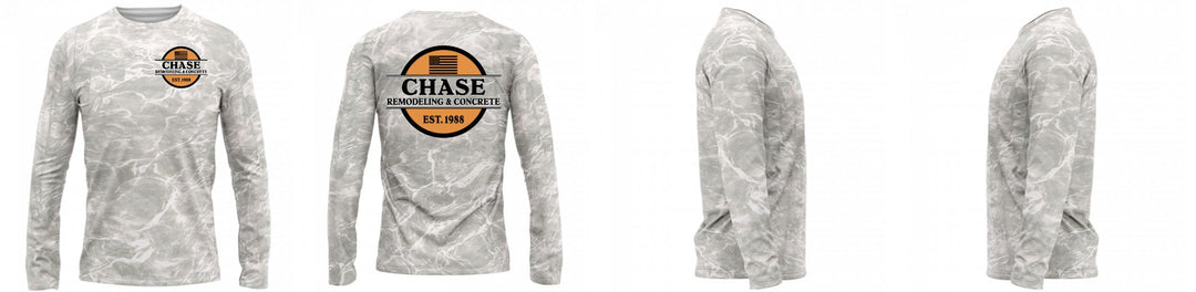 Custom Mossy Oak UPF Shirt Long Sleeve