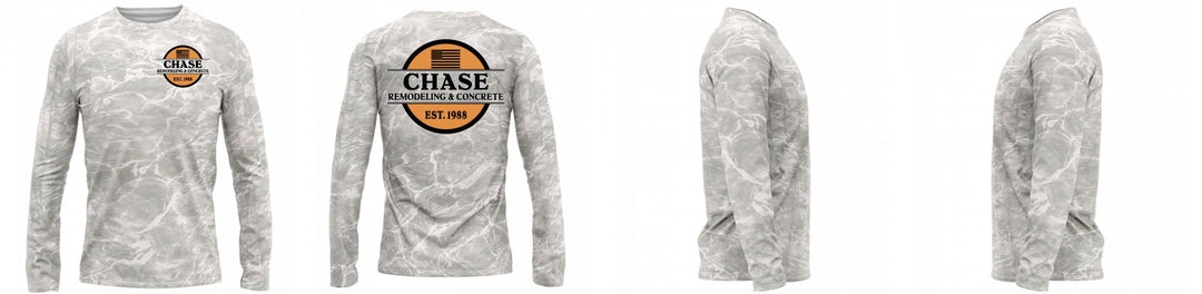 Custom Mossy Oak UPF Shirt Long Sleeve
