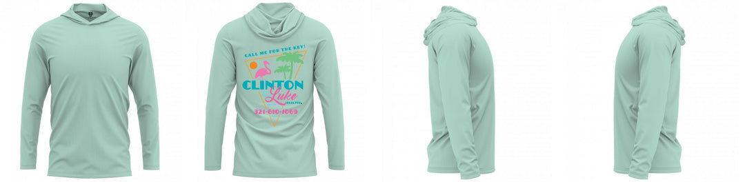 Custom Hooded UPF Shirt