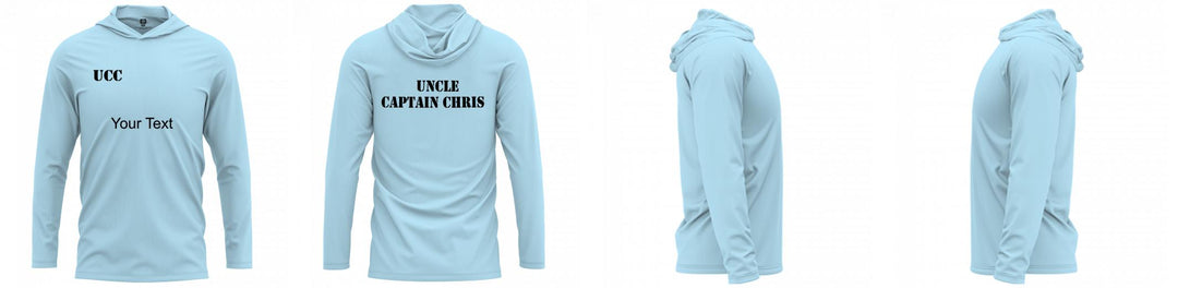 Custom Hooded UPF Shirt