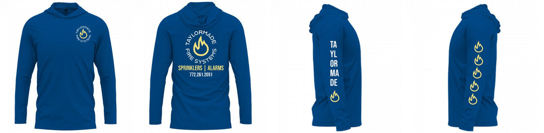 Custom Hooded UPF Shirt