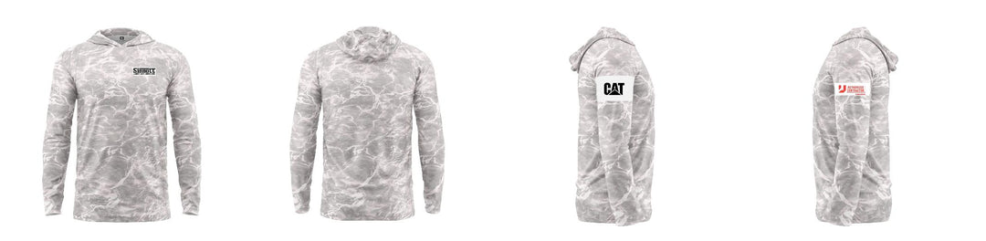 Custom Mossy Oak UPF Hooded Shirt