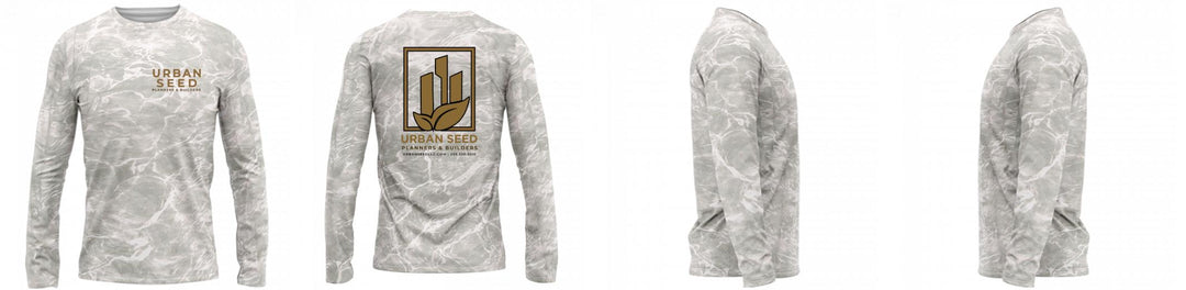 Custom Mossy Oak UPF Shirt Long Sleeve