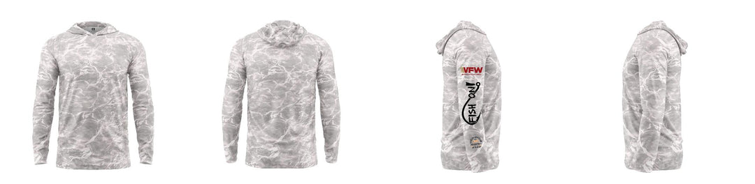 Custom Mossy Oak UPF Hooded Shirt