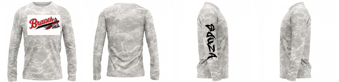 Custom Mossy Oak UPF Shirt Long Sleeve