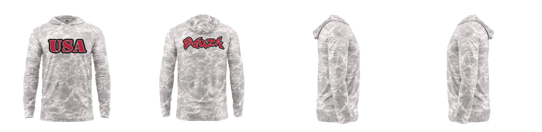 Custom Mossy Oak UPF Hooded Shirt