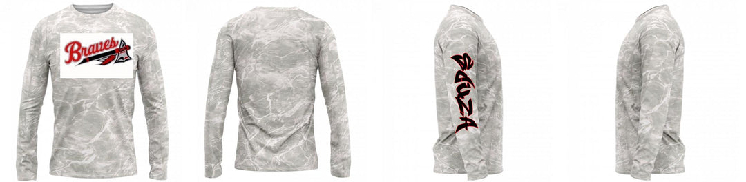 Custom Mossy Oak UPF Shirt Long Sleeve
