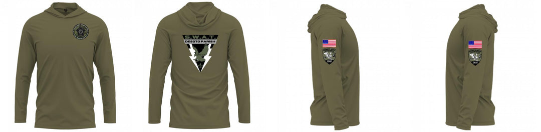 Custom Hooded UPF Shirt