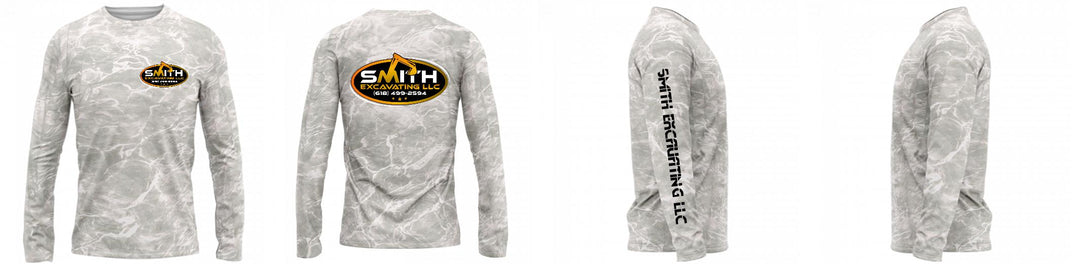 Custom Mossy Oak UPF Shirt Long Sleeve