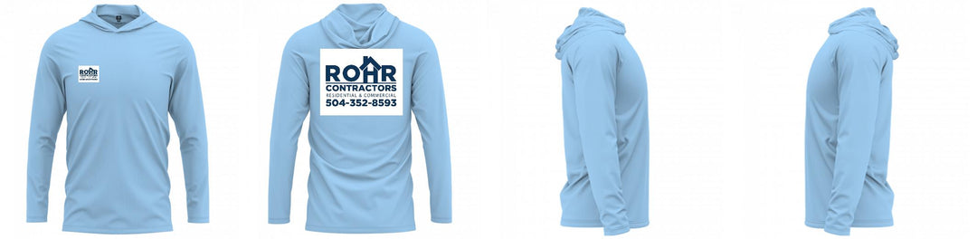 Custom Hooded UPF Shirt