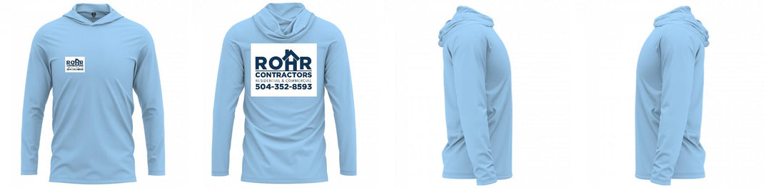Custom Hooded UPF Shirt