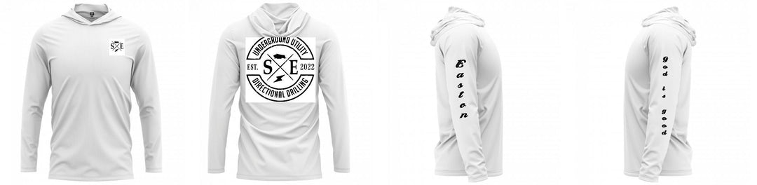 Custom Hooded UPF Shirt