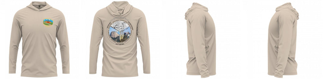 Custom Hooded UPF Shirt