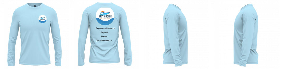 Custom UPF Shirt Long Sleeve