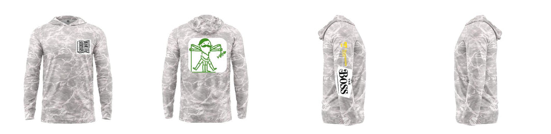 Custom Mossy Oak UPF Hooded Shirt