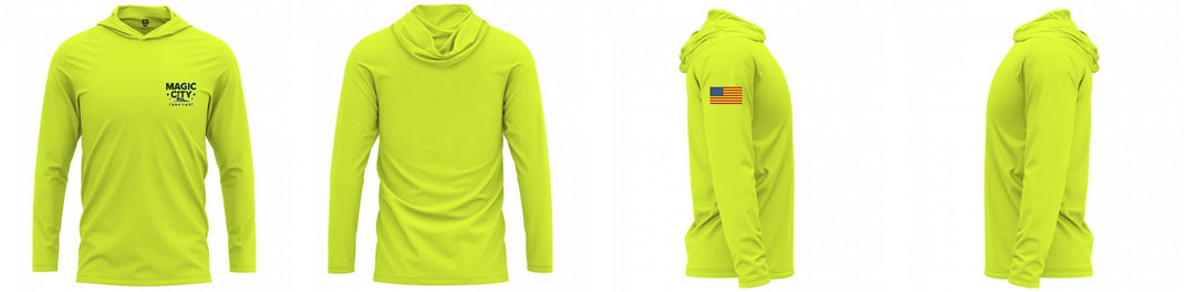 Custom Hooded UPF Shirt