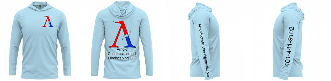 Custom Hooded UPF Shirt